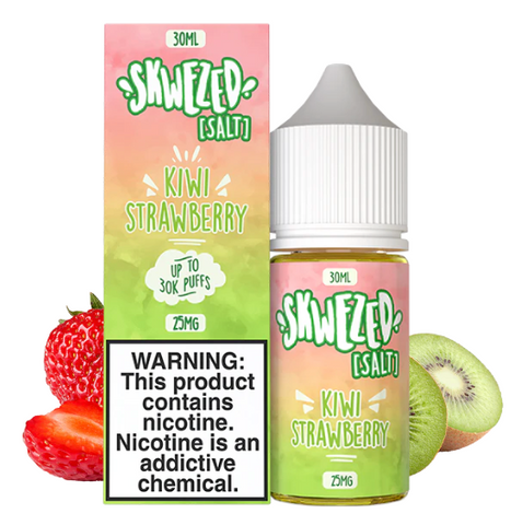 Kiwi Strawberry Nic Salts 30ml | Skwezed