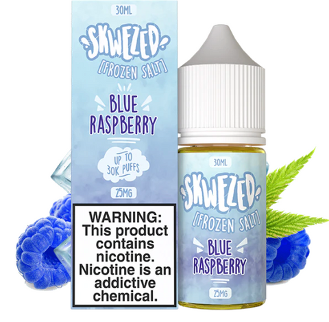 Blue Raspberry Fozen Nic Salts 30ml | Skwezed
