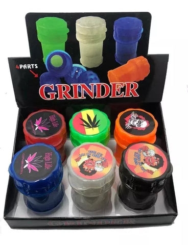 Grinder 4 partes 50mm acrilico