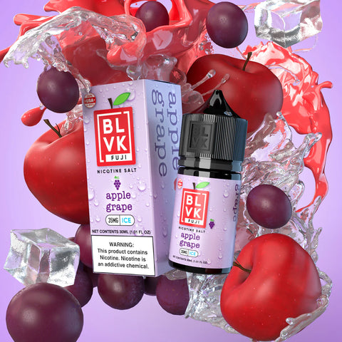 Apple Grape Nic Salts 30ml | BLVK Fuji