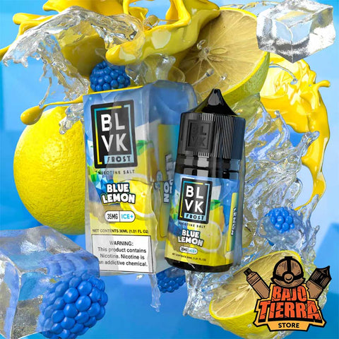 Blue Lemon Frost Series Nic Salts 30ml | BLVK
