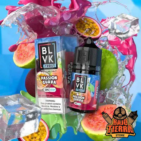 Passion Guava Frost Series Nic Salts 30ml | BLVK