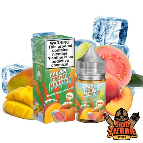 Mango Peach Guava Ice Nicotine Salt 30ml | Fruit Monster