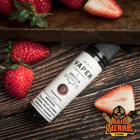 Strawberry 60ml | Vaper Selection - Bajo Tierra Store