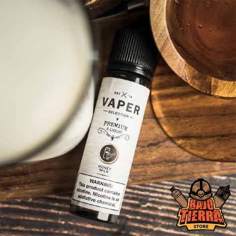 Honey Milk 60ml | Vaper Selection - Bajo Tierra Store