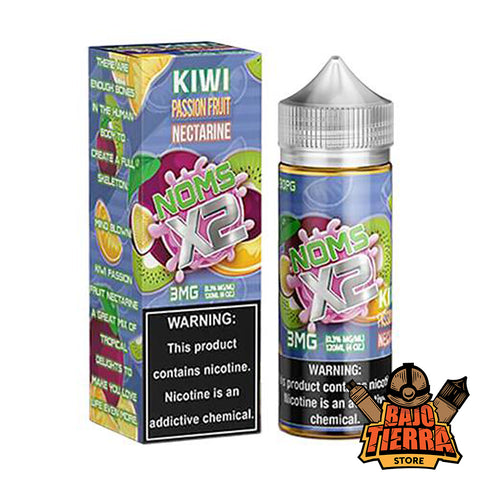 Kiwi Passion Fruit Nectarine 120ml Noms X2 | Lotus Vaping - Bajo Tierra Store