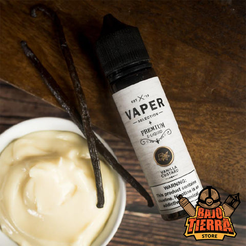 Vanilla Custard 60ml | Vaper Selection - Bajo Tierra Store