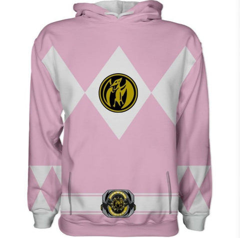 Sudadera Power Ranger Rosa | Quiubolee - Bajo Tierra Store