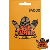 Tarjeta de Regalo Digital | Bajo Tierra Store - Bajo Tierra Store