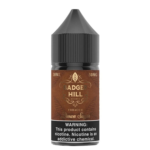 Brown Sugar Salt Series 30ml |Badger Hill Reserve - Bajo Tierra Store