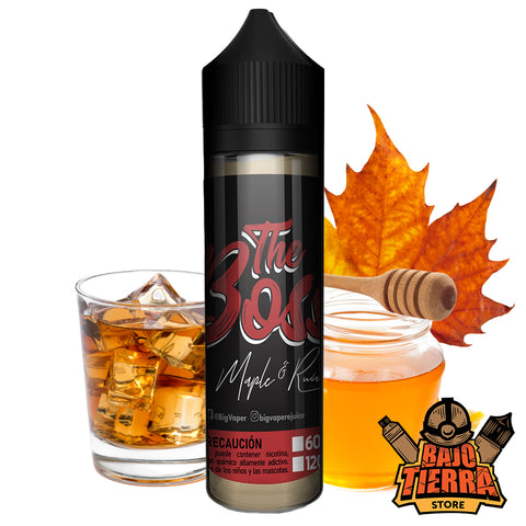 The Boss Maple y Ron 30ml | Big Vaper - Bajo Tierra Store