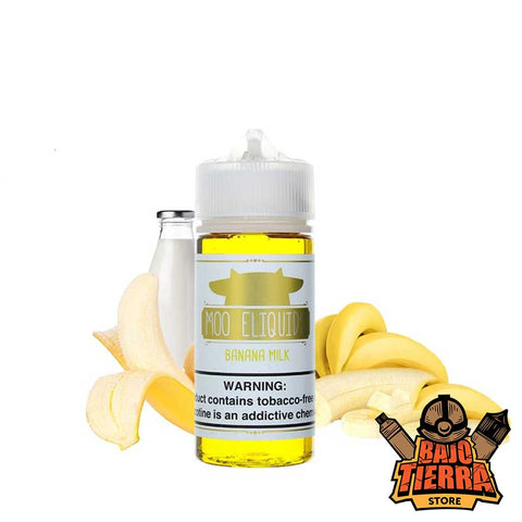 Banana Milk 100ml |  Moo E-liquids