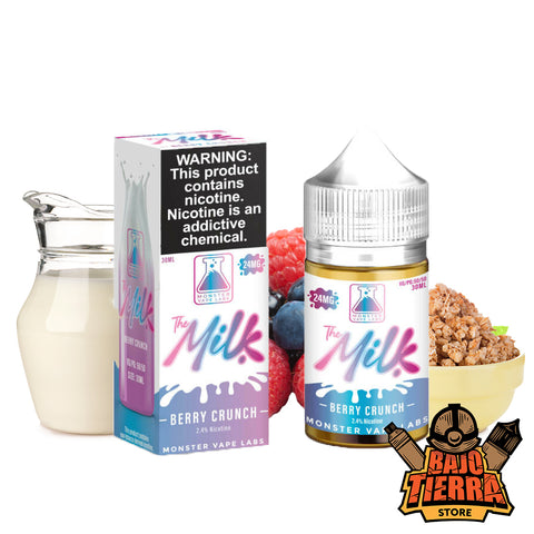 Berry Crunch Nic Salts 30ml | The Milk - Bajo Tierra Store