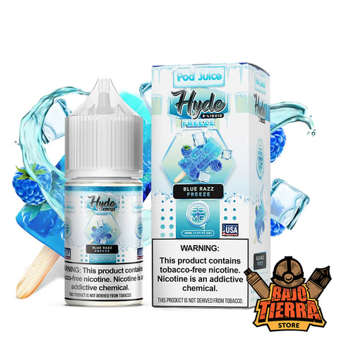 Blue Razz Freeze Nic Salts 30ml | Pod Juice - Bajo Tierra Store