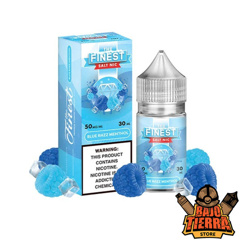 Blue Razz Menthol Nic Salts 30ml | Finest SaltNic Series - Bajo Tierra Store