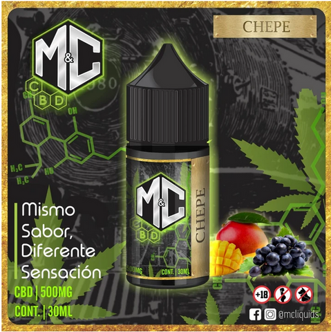 CBD Chepe 30ml 500mg | MC liquids - Bajo Tierra Store