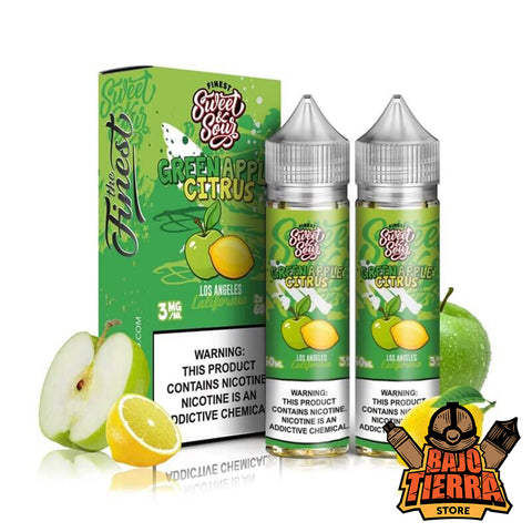 Green Apple Citrus 60 ml | Finest Sweet & Sour Series - Bajo Tierra Store