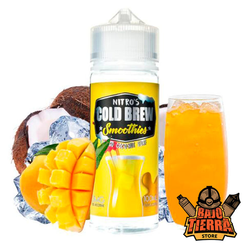 Mango coconut Surf Cold Brew Smoothies Series 100ml | Nitros - Bajo Tierra Store