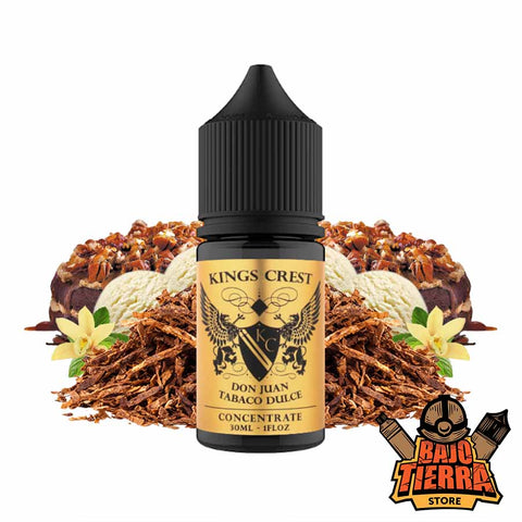 Don Juan Tabaco Dulce Nic salts 30ml | King's Crest - Bajo Tierra Store