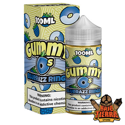 Gummy O´s BlueRazz Rings 100ml | Shijin - Bajo Tierra Store