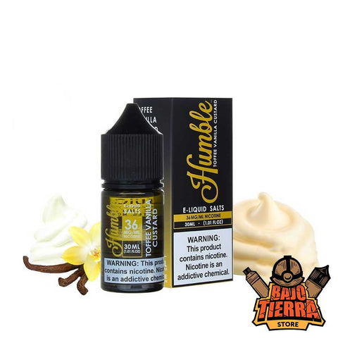 Toffe Vanilla Nic Salts 30ml | Humble Salt