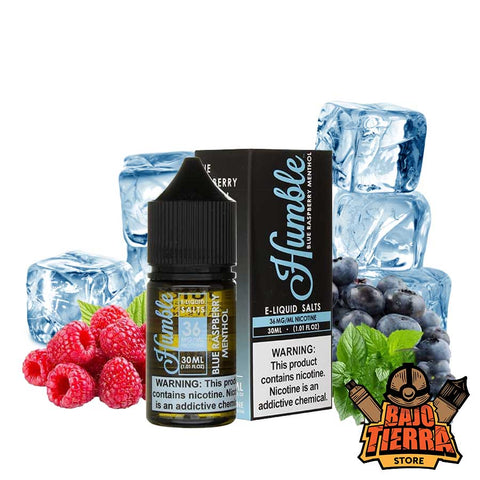 Blue Raspberry Menthol Nic Salts 30ml | Humble Salt