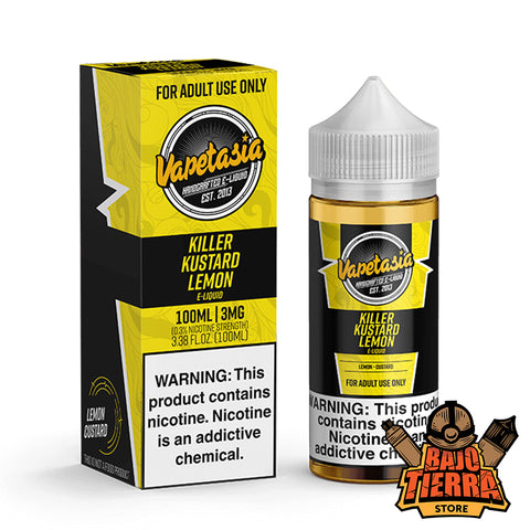 Killer Kustard Lemon 100ml | Vapetasia - Bajo Tierra Store