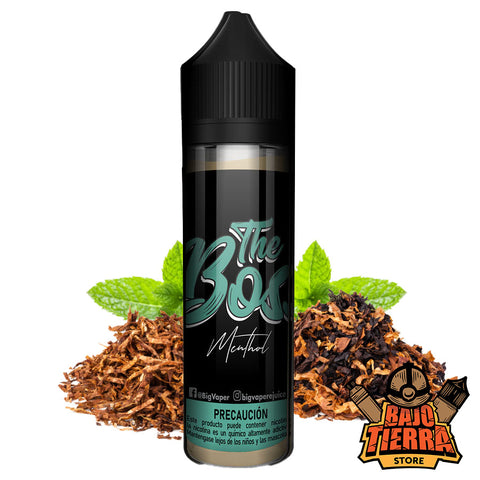 The Boss Menthol 30ml | Big Vaper - Bajo Tierra Store