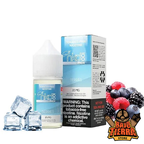 Max Berries Ice Nic Salts 30ml | Naked Max - Bajo Tierra Store