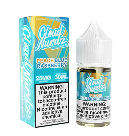 Peah Blue Rasberry Iced Nic Salts 30ml | Cloud Nurz - Bajo Tierra Store