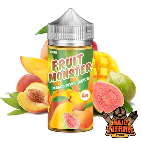 Mango Peach Guava 100ml | Fruit Monster E-Liquid.