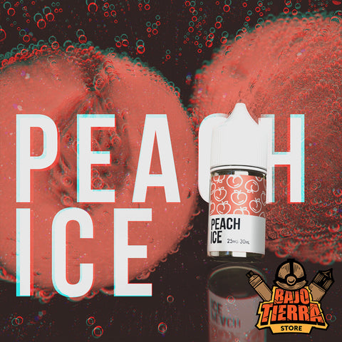 Peach Ice Nic Salts 30ml | Saucy - Bajo Tierra Store