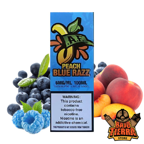 Peach Blue Razz 100 ml | Juicy AF TFN Series - Bajo Tierra Store