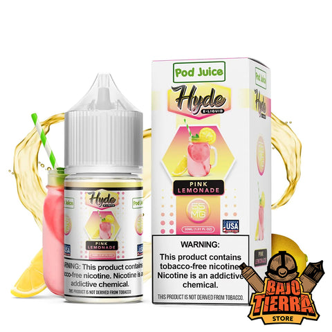 Pink Lemonade Nic Salts 30ml | Pod Juice - Bajo Tierra Store