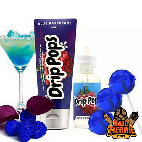 Blue Raspberry Drip Pops 60ml | 7Daze - Bajo Tierra Store