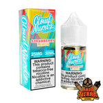 Strawberry Lemon Iced Nic Salts 30ml | Cloud Nurdz - Bajo Tierra Store