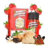 Strawberry Johnyy Creampuff 100ml | Tinted Brew