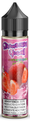 Strawberry Yogurt 60ml - Bajo Tierra Store