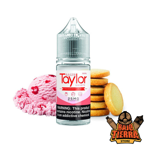 Strawberry Crunch Nic Salts | Taylor E-Liquid - Bajo Tierra Store