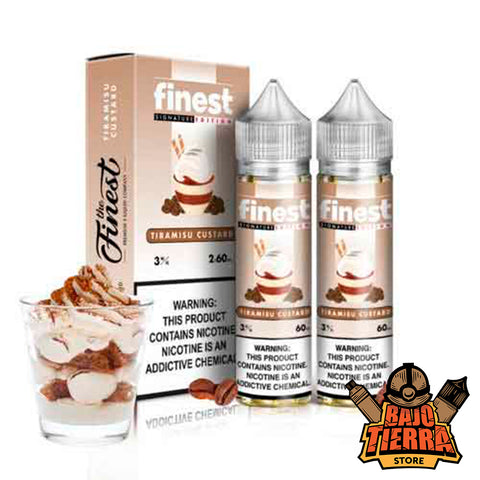 Tiramisu Custard 60 ml | Finest Signature Edition - Bajo Tierra Store