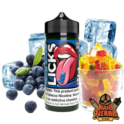 Yummi Blue Gummy Frozty 100ml | Licks