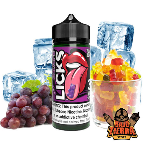 Yummi Grape Gummy Frozty 100ml | Licks