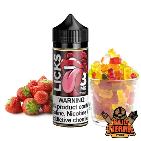 Yummi B Strawberry Gummy 100ml | Licks